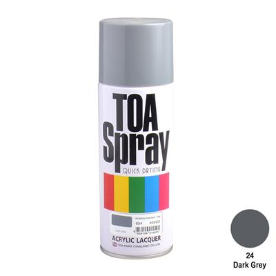 TOA Spray DARK GRAY 400 CC.