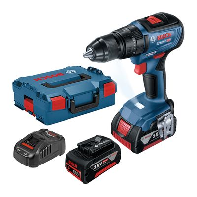 สว่านกระแทกไร้สาย BOSCH รุ่น GSB18V-50 กำลัง 18 โวลต์